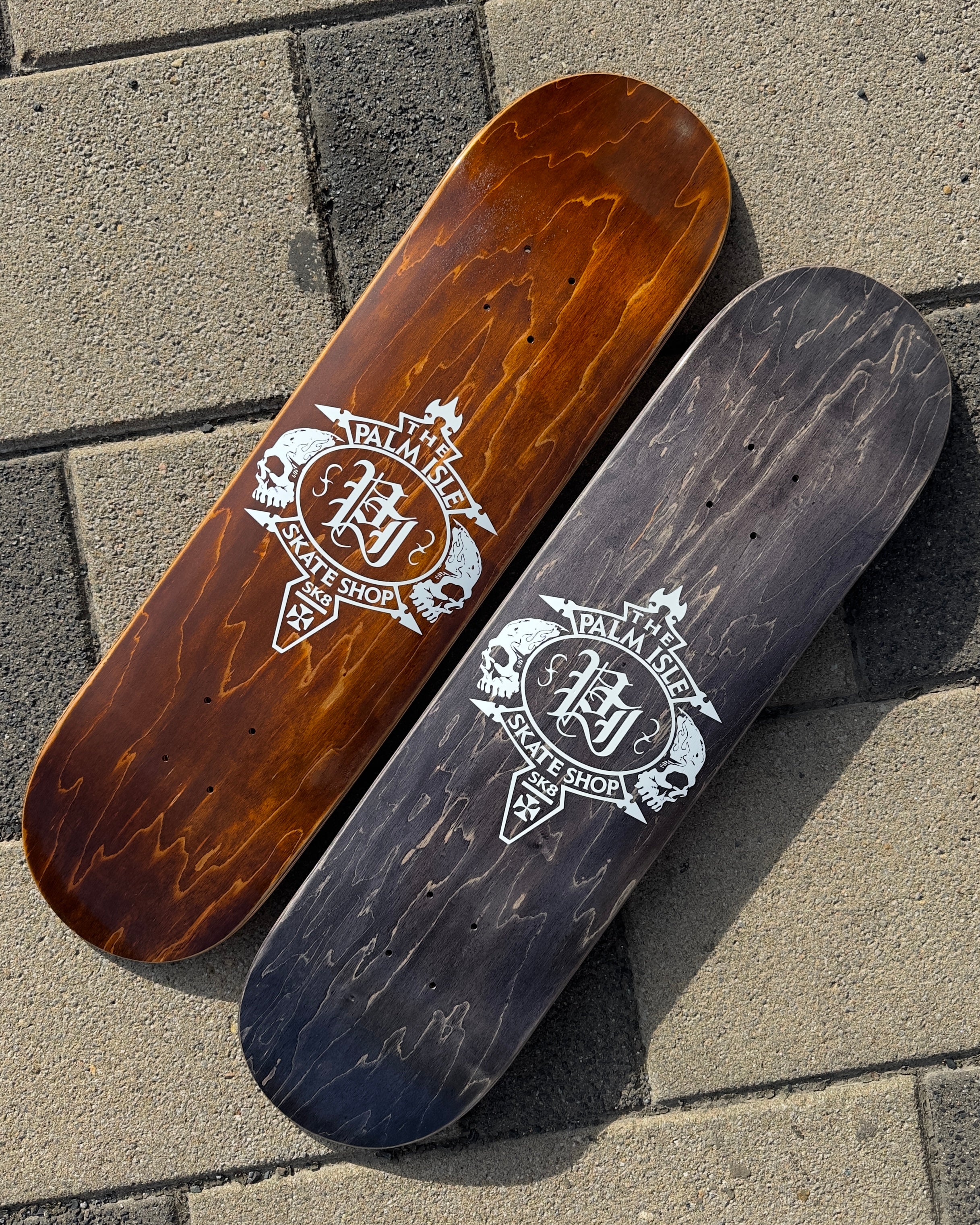 Crest Stained Veneer Symmetrical Deck