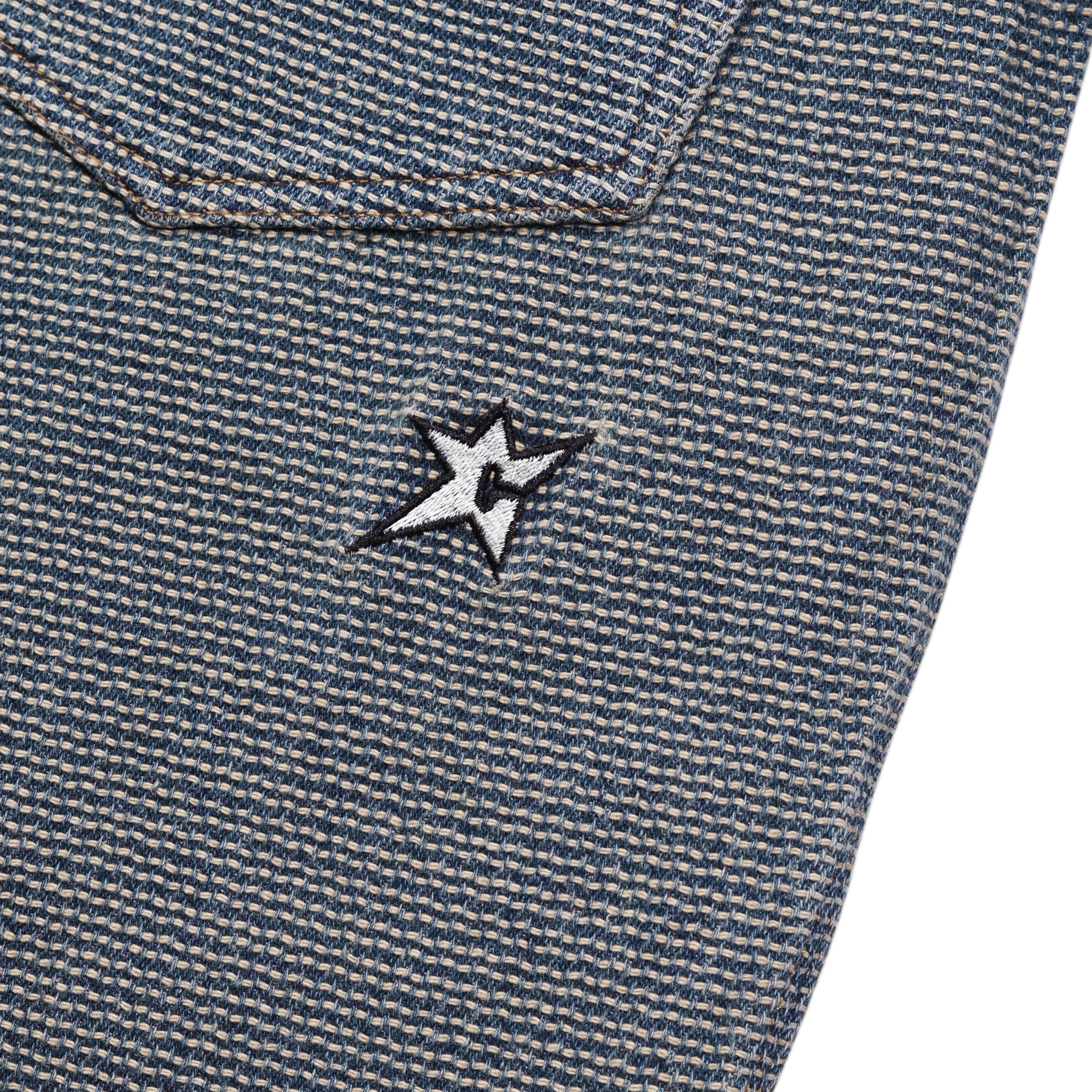 Interlock Stitch Denim - Black