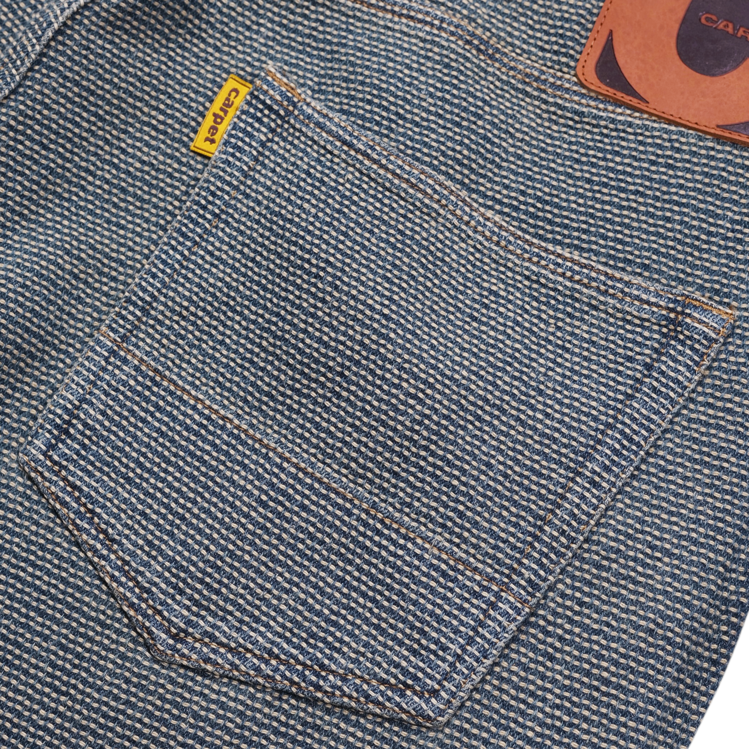 Interlock Stitch Denim - Black
