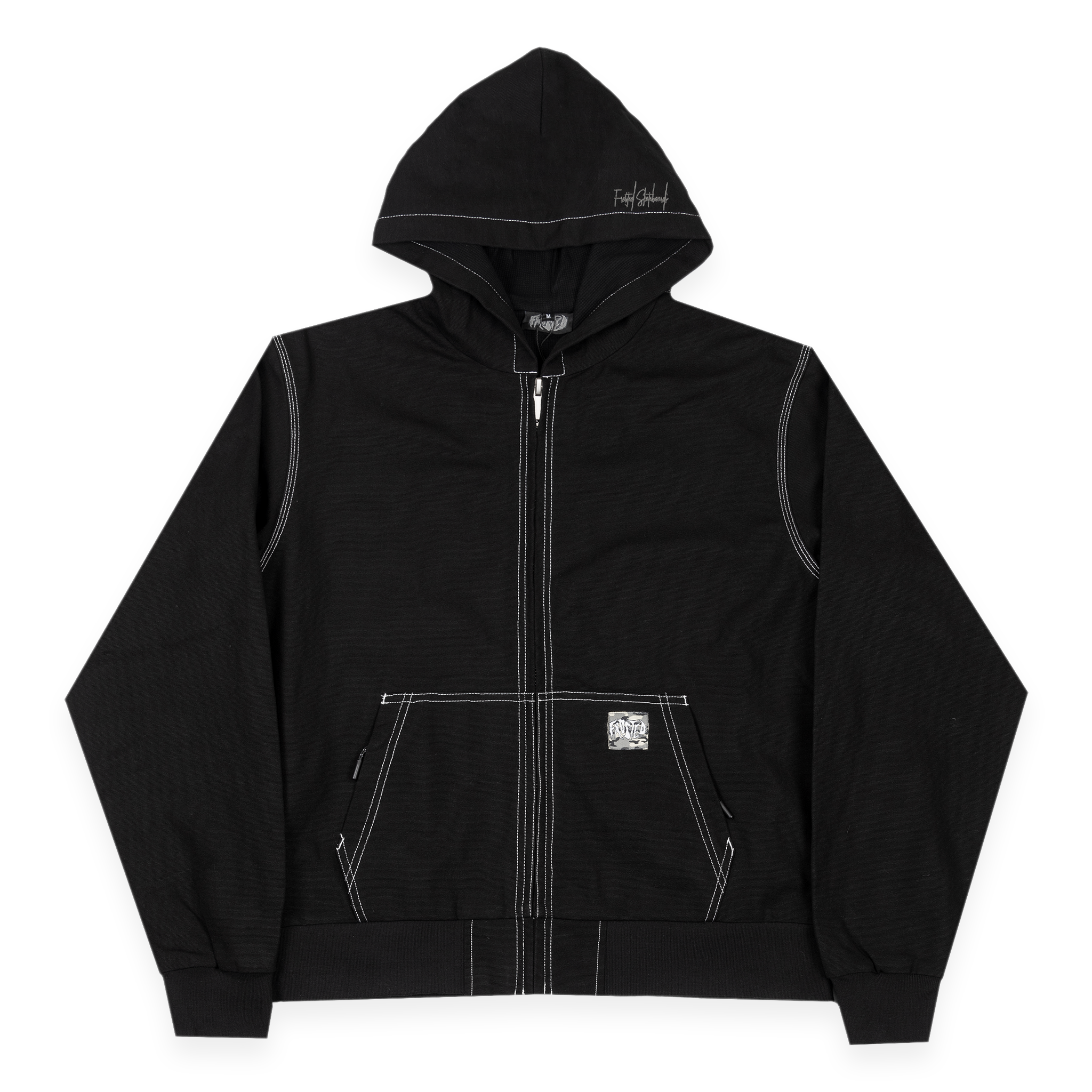 Denim Jacket - Off Black