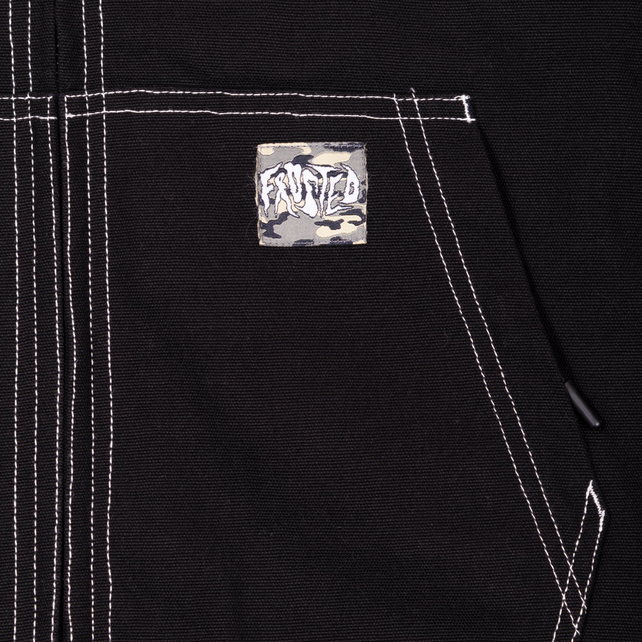 Denim Jacket - Off Black