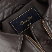 Veste ondulée en relief - Marron