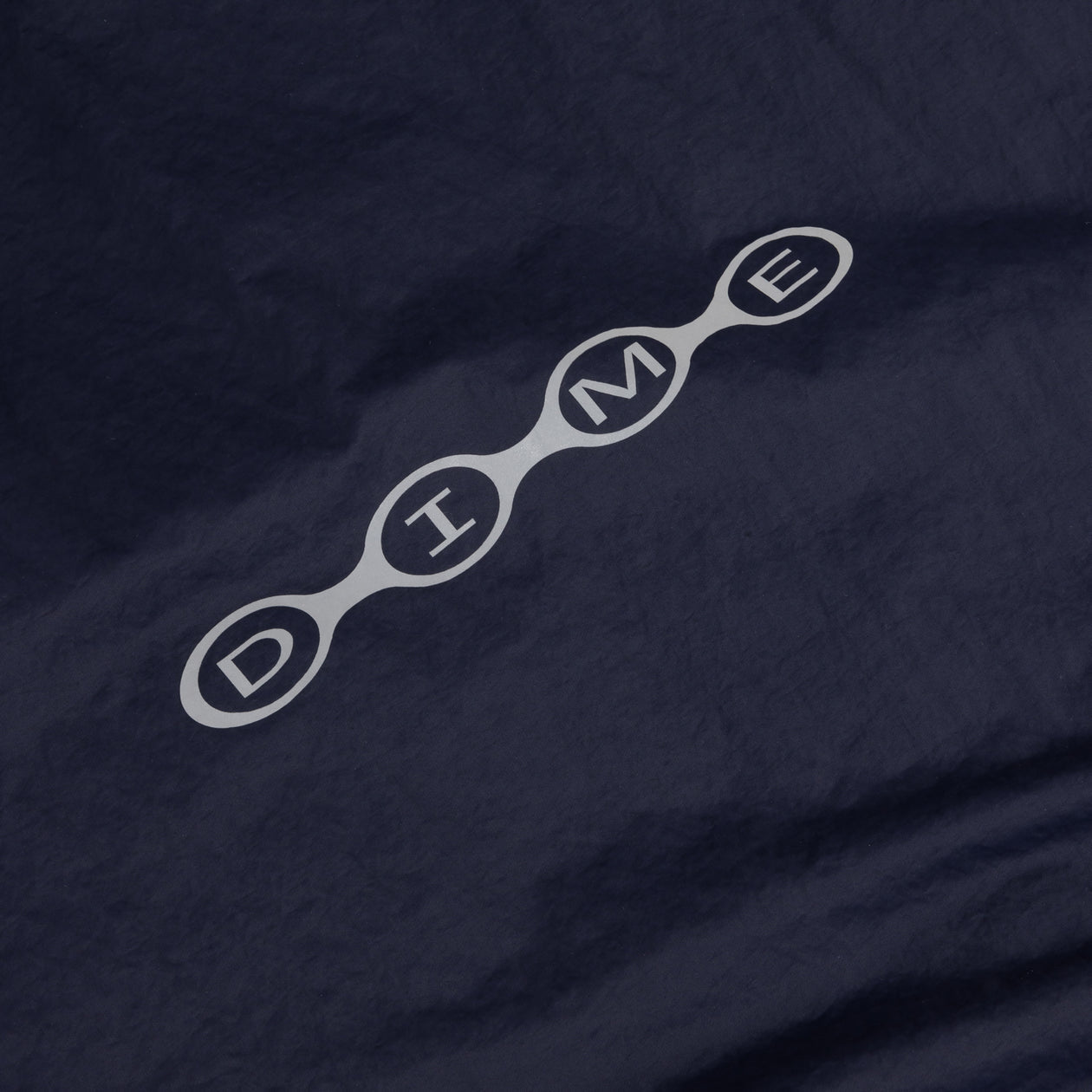 Crinkled Tech Windbreaker - Dark Navy