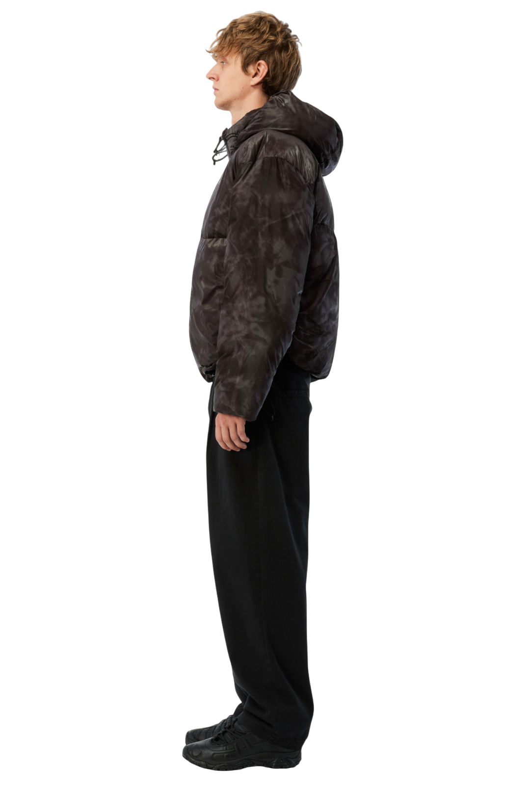 Wavy Puffer - Marron Fumé