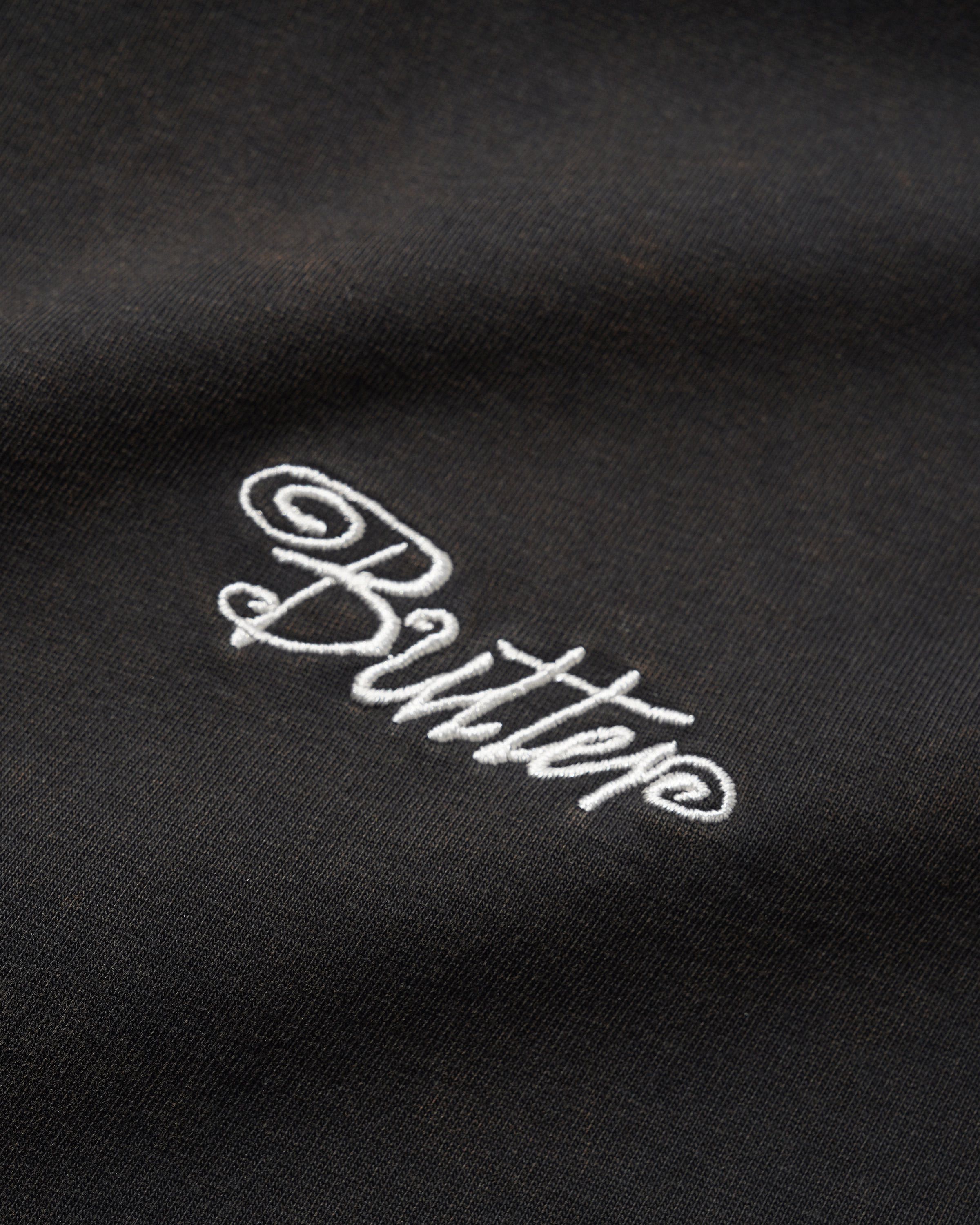 Jive Overlock Stitch Tee - Distressed Black