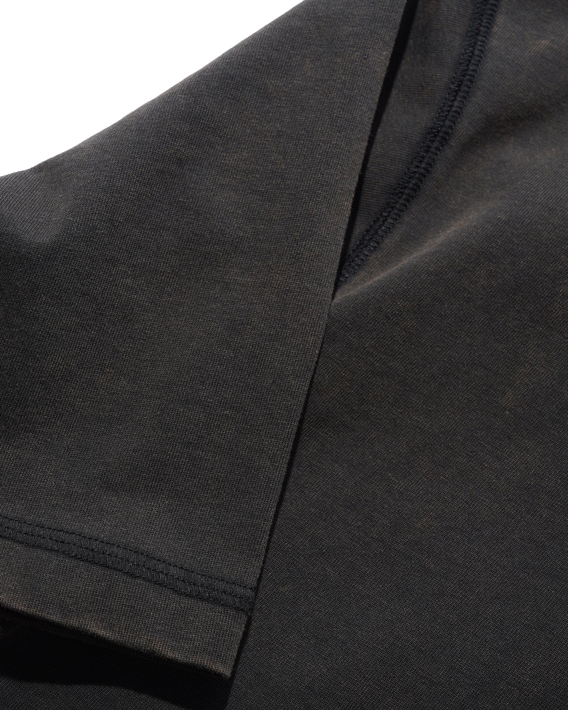 Jive Overlock Stitch Tee - Distressed Black