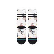 Kids Space Claus Crew Socks - Canvas