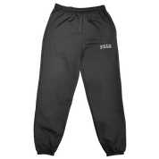 League Embroidered Sweatpants - Black