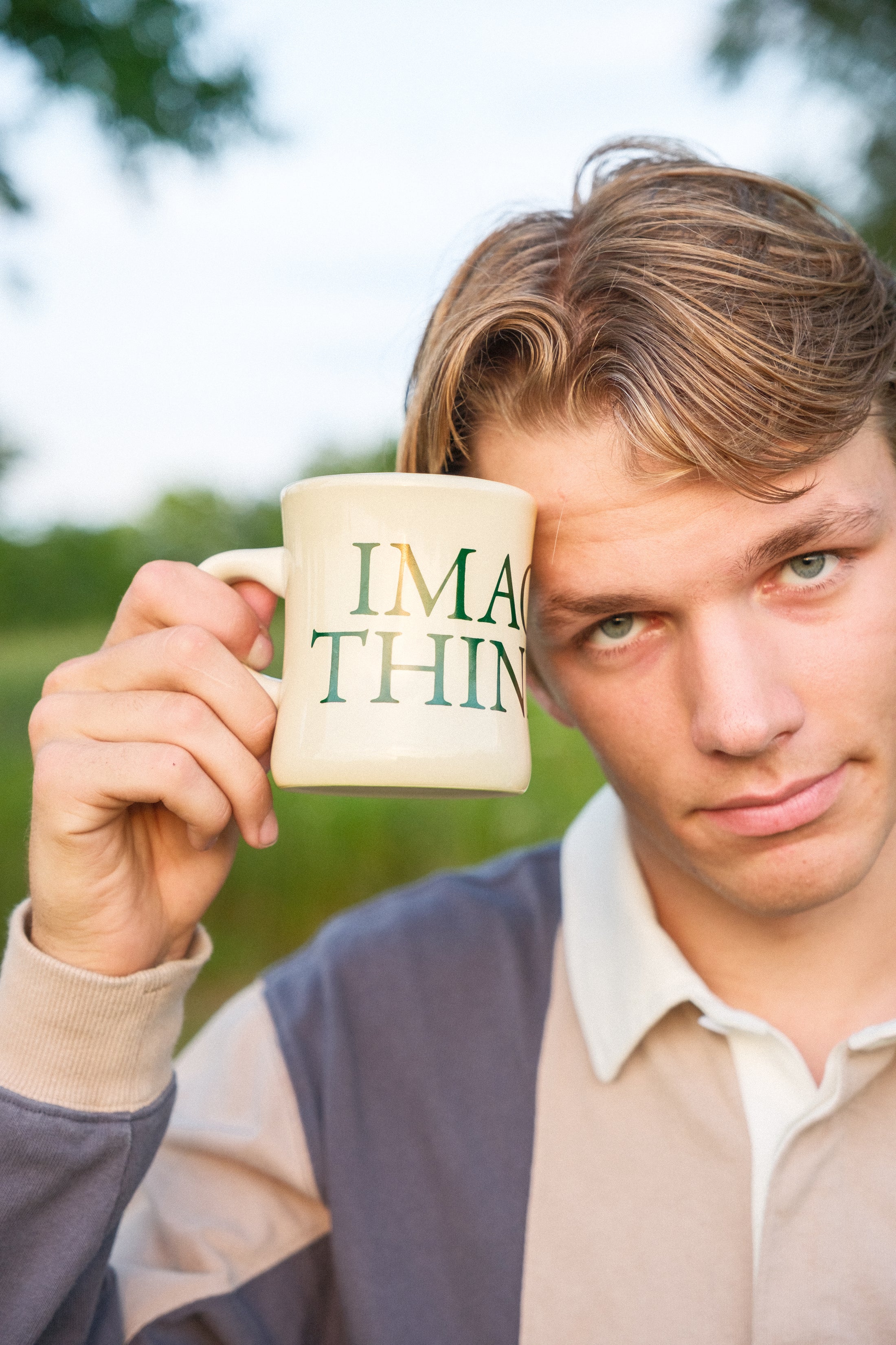Imagine Mug - Natural