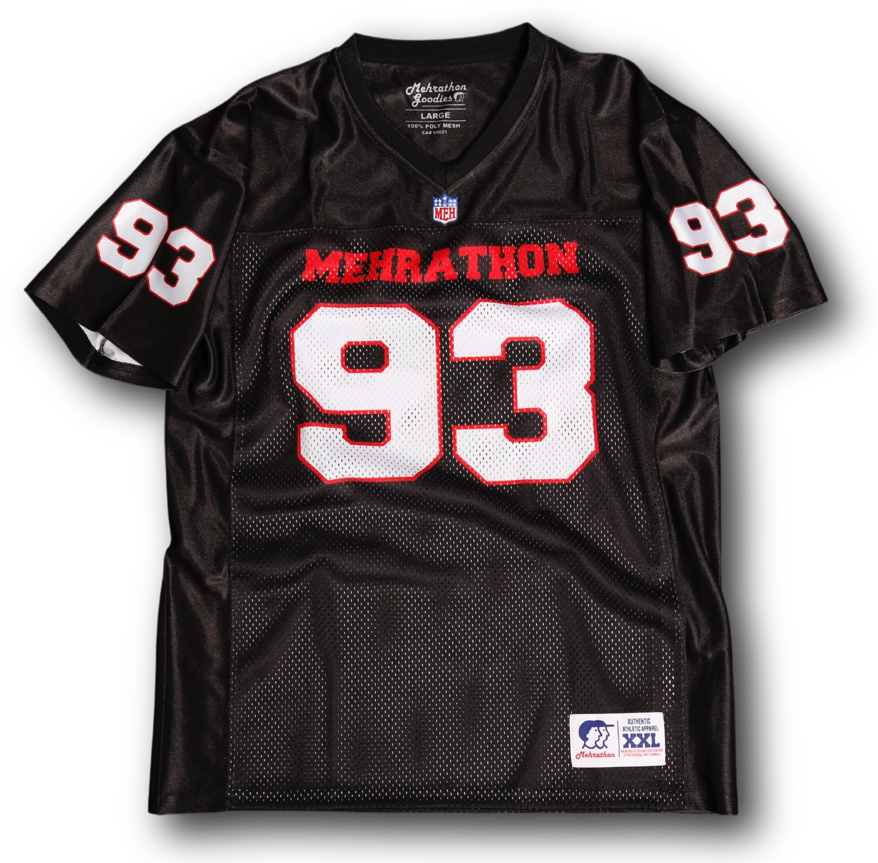On Field Football Practice Jersey - Black