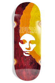 Triple Torn Big Mask Ex7 Deck - Red/Orange/Yellow
