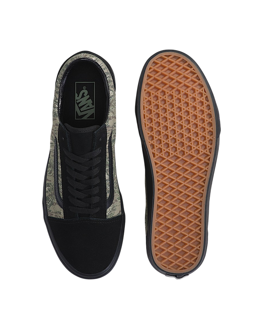 Old Skool - Camo Black