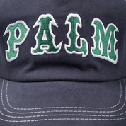 League 5 Panel Trucker Cap - Navy/Green