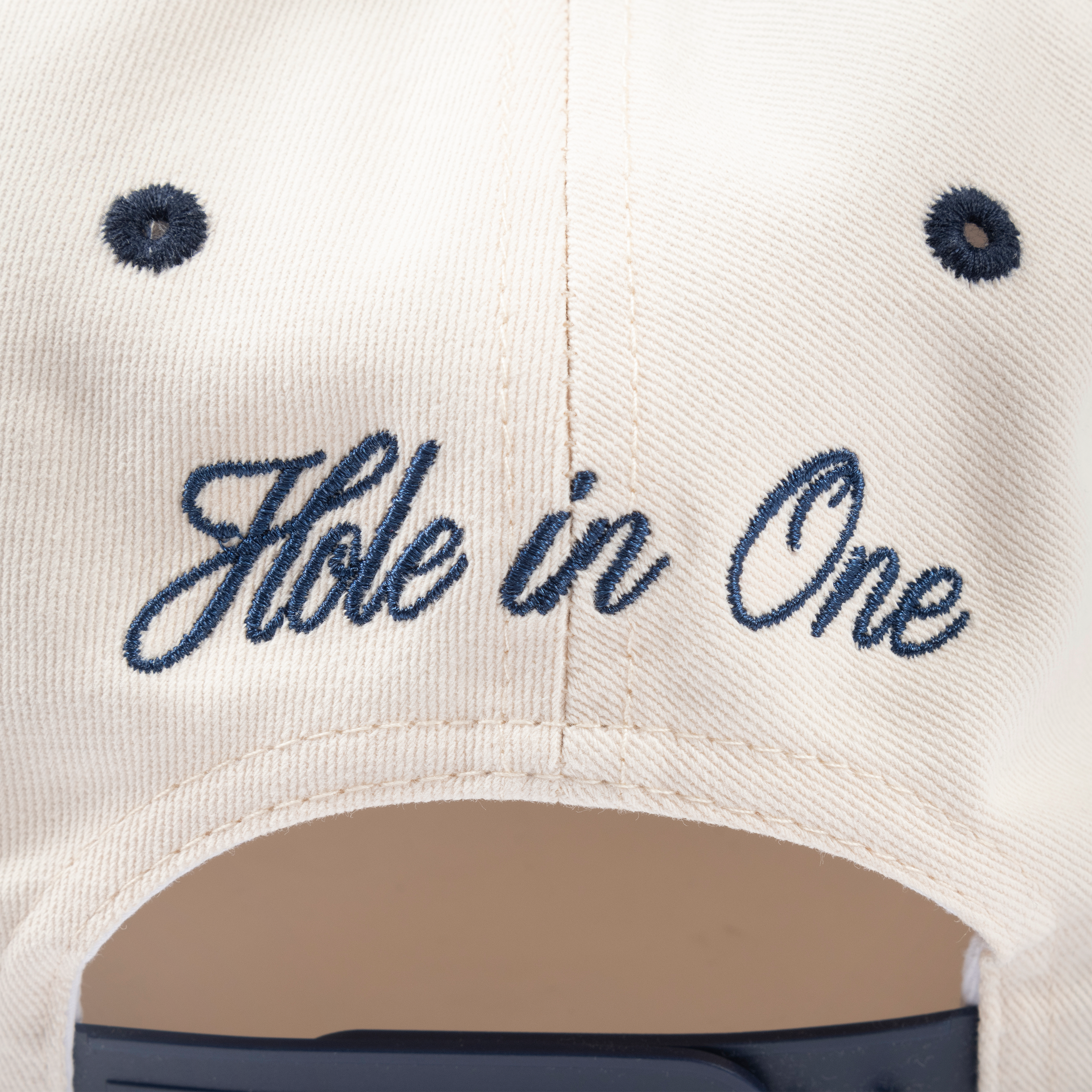 Casquette Snapback 5 Panneaux Palm Isle x Metronome - Marine/Crème