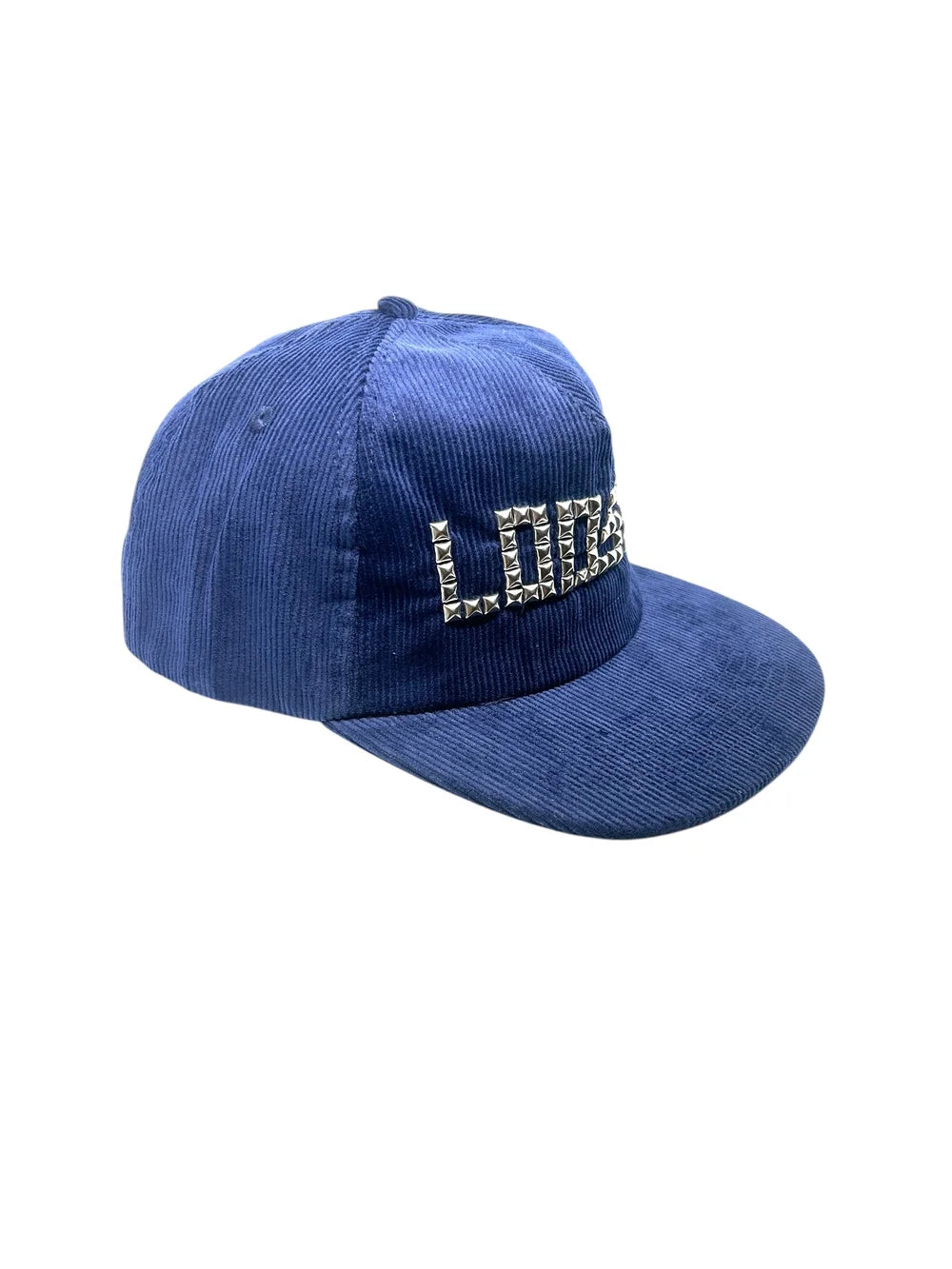 Studded Snapack Cap - Navy