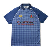 Plaid Jersey - Navy/Slate