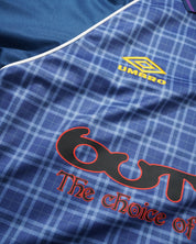 Plaid Jersey - Navy/Slate