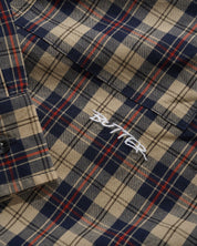 Chemise à Carreaux - Beige/Marine