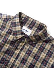 Chemise à Carreaux - Beige/Marine