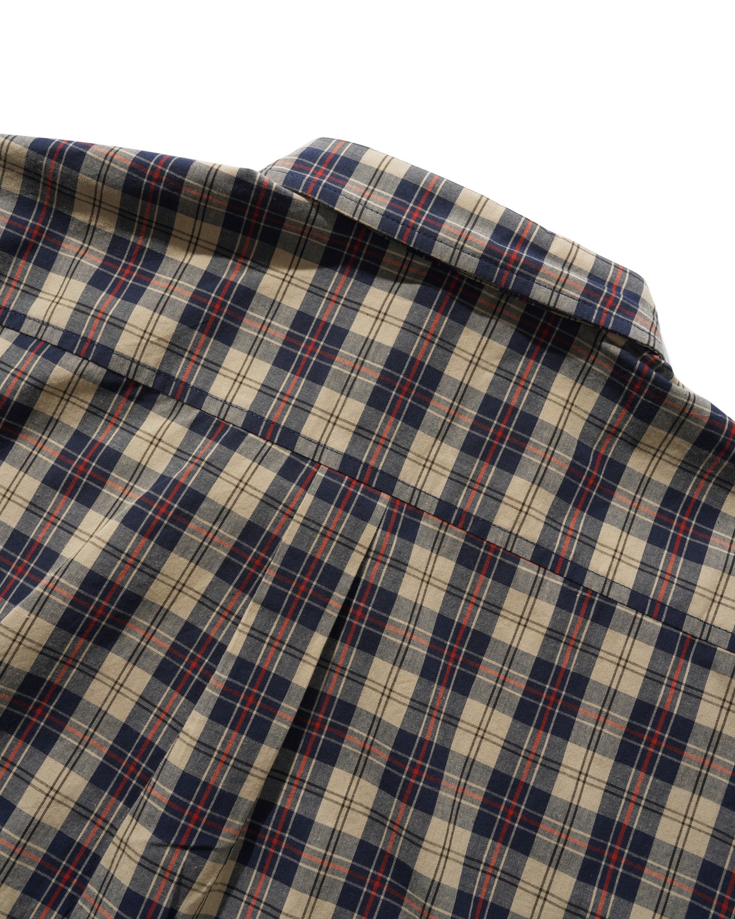 Chemise à Carreaux - Beige/Marine