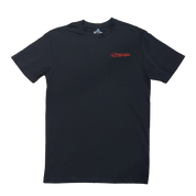 Signature Embroidery Pocket T-Shirt - Black
