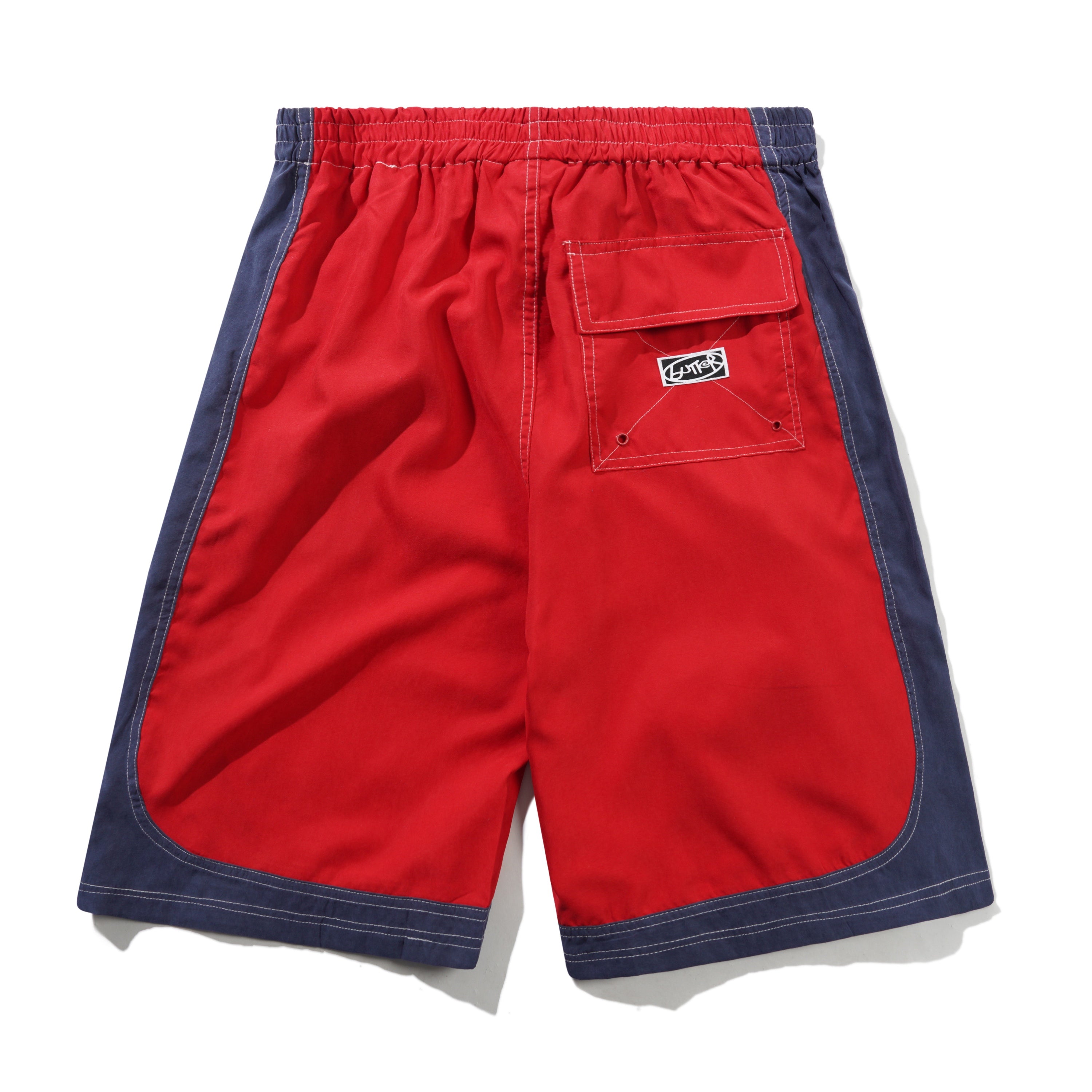 Boardshort Point - Rouge/Marine