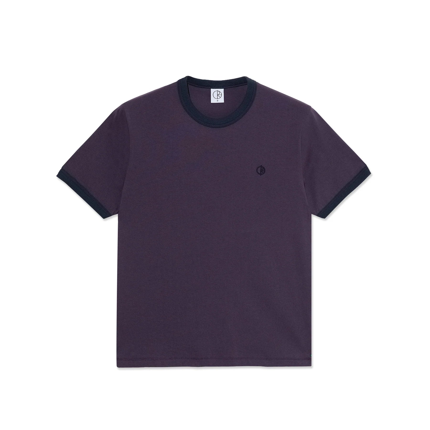 Ringer Tee - Dark Violet/Navy