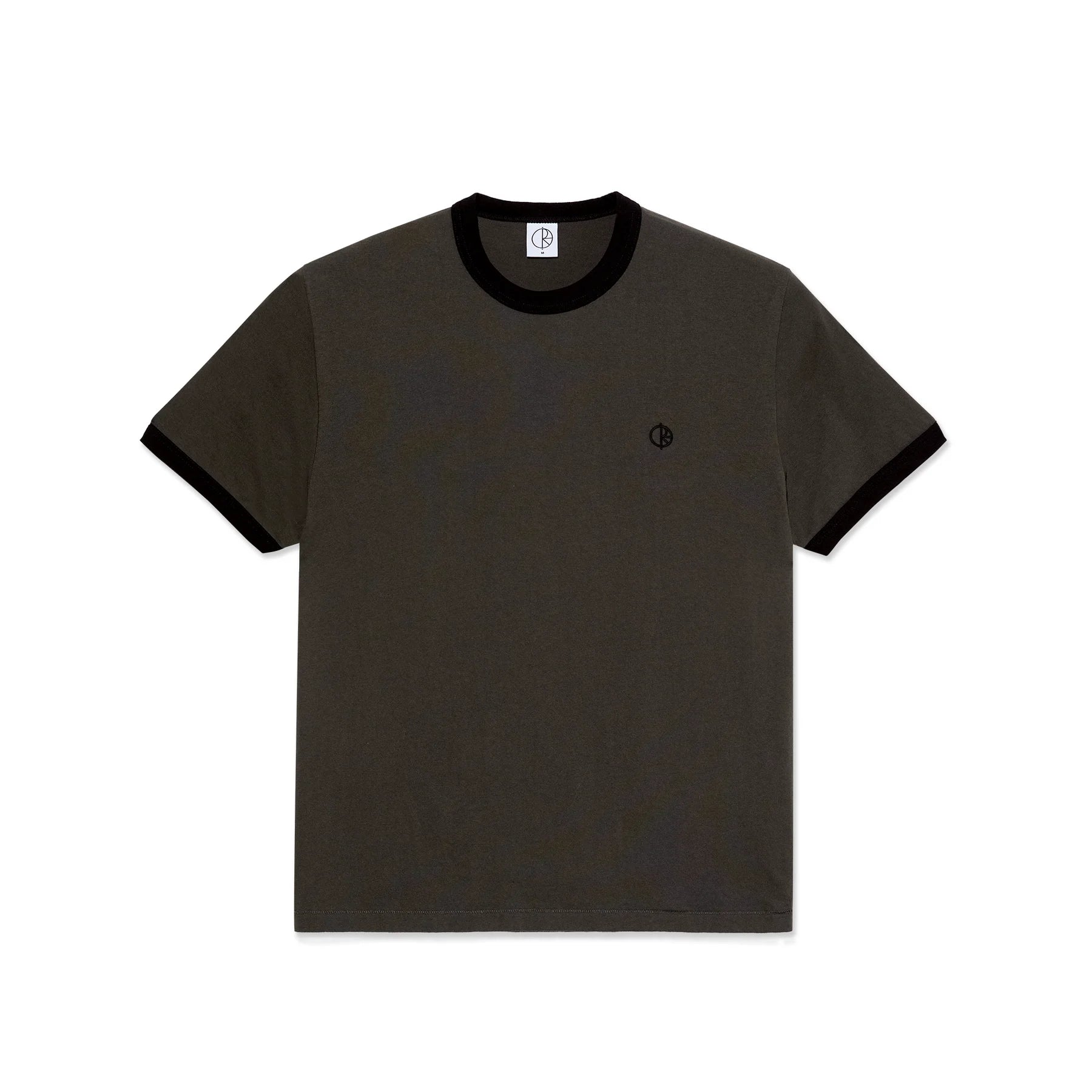 Ringer T-Shirt - Noir Salissant/Noir