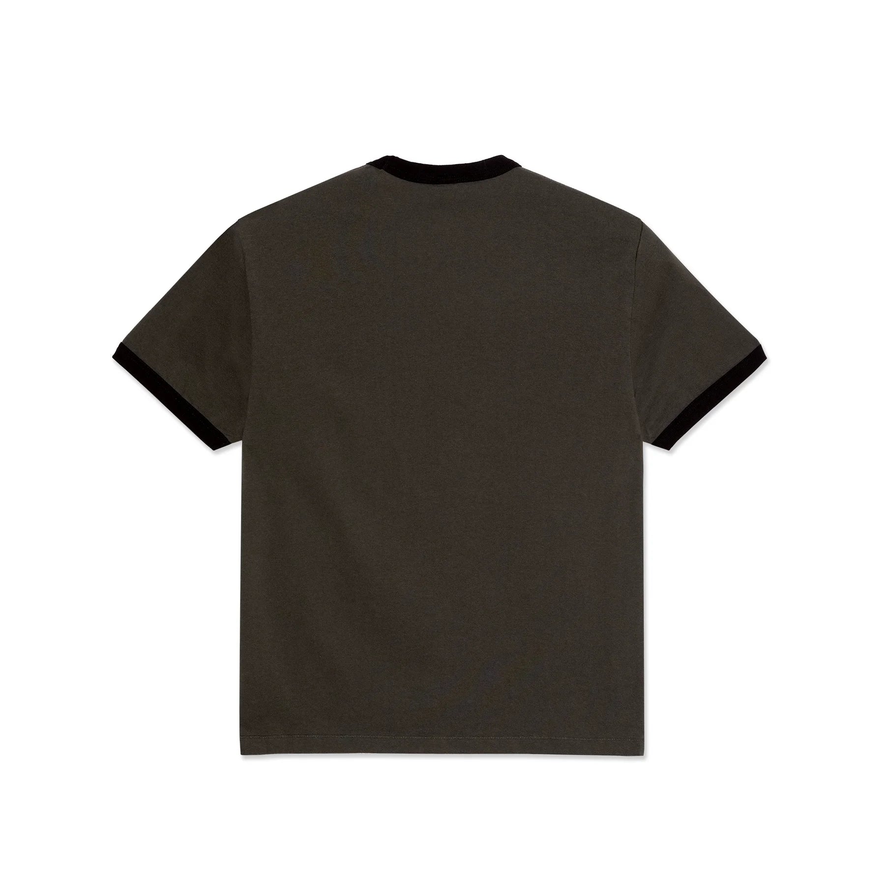 Ringer T-Shirt - Noir Salissant/Noir
