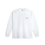 Fill Logo LS Tee | Klez Crossing - White