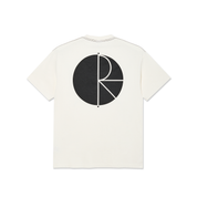 T-Shirt Contrast Fill Logo - Ivoire/Noir