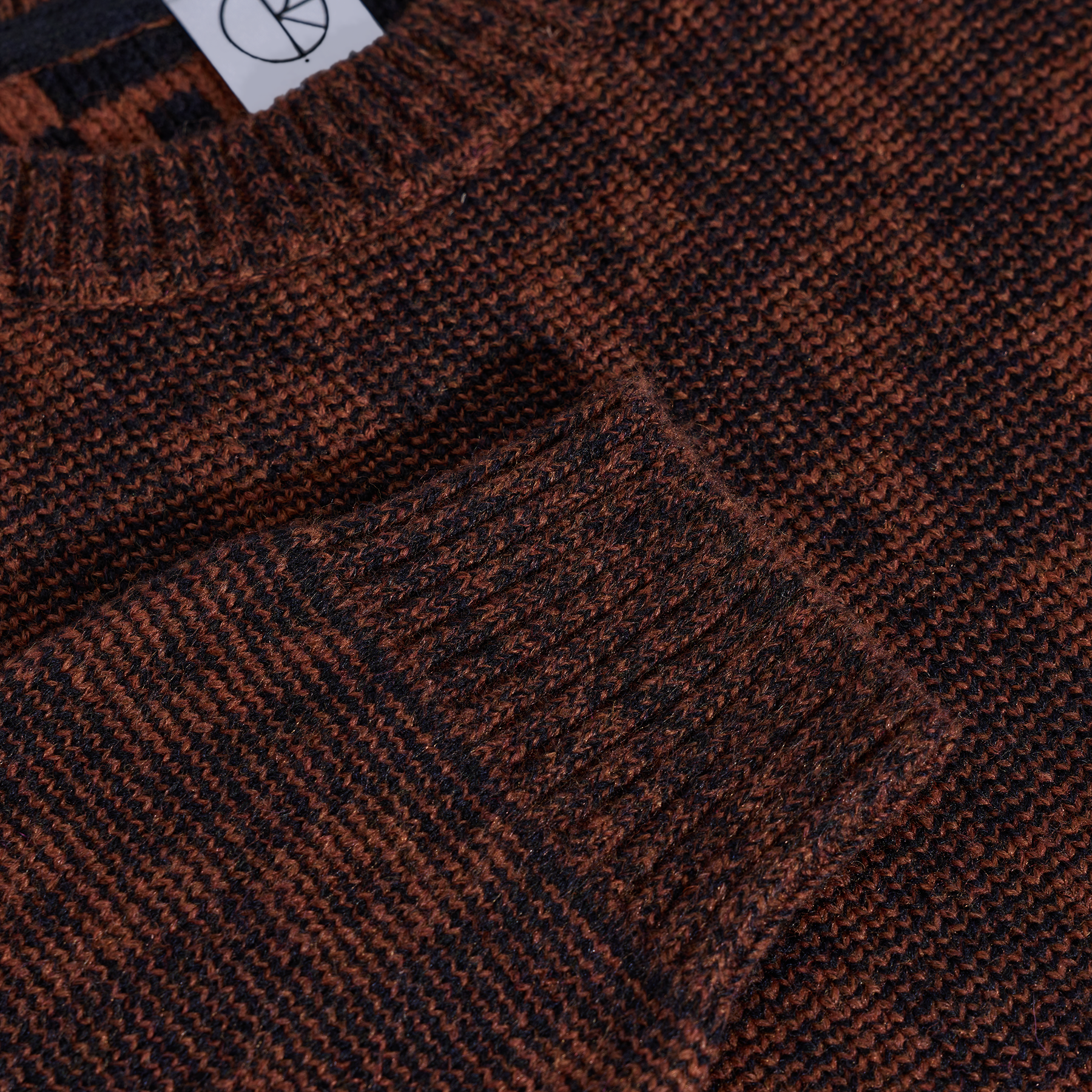 George Pull | Motif P - Bleu Marine/Orange