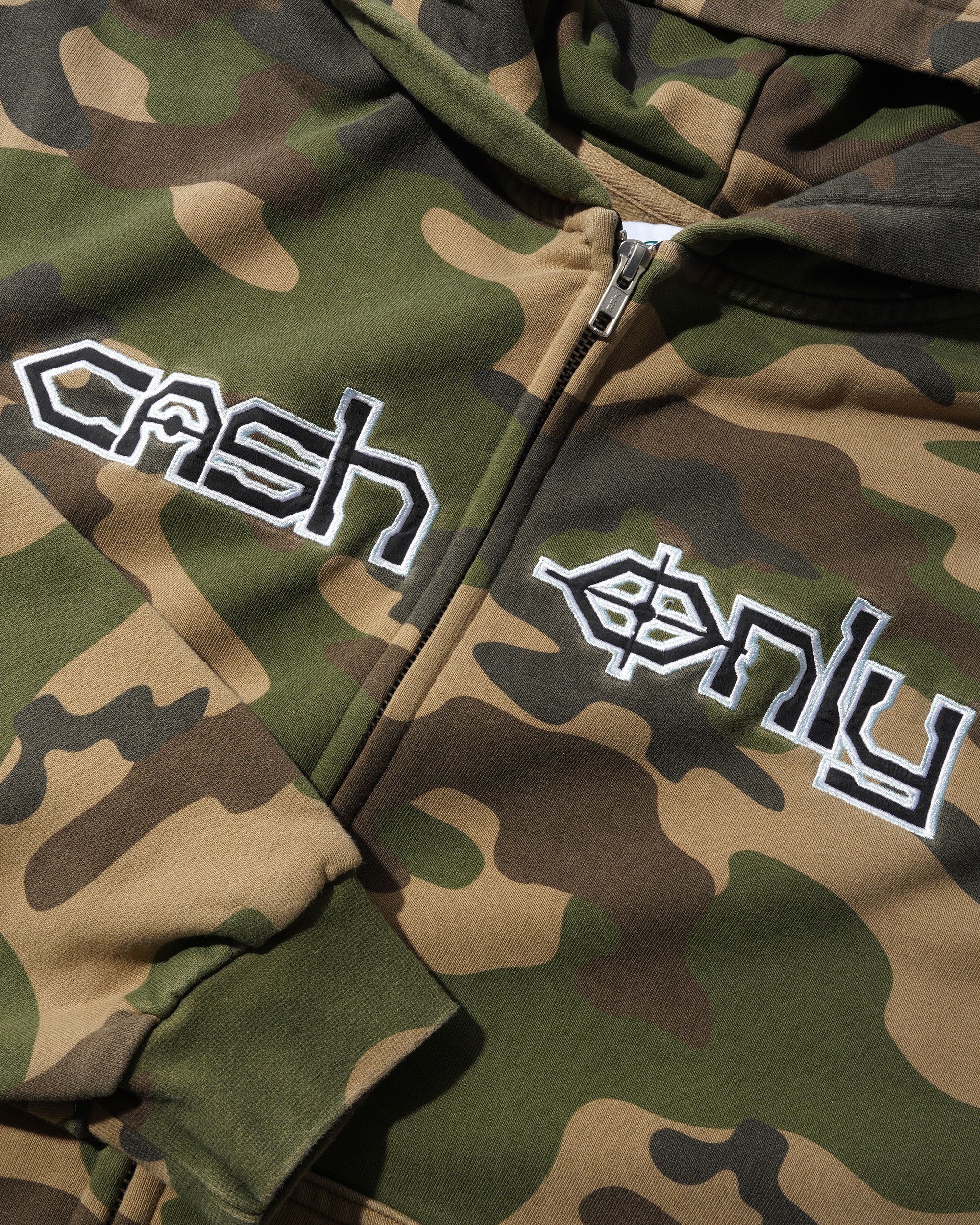 Protocol Zip-Thru Hood - Washed Camo