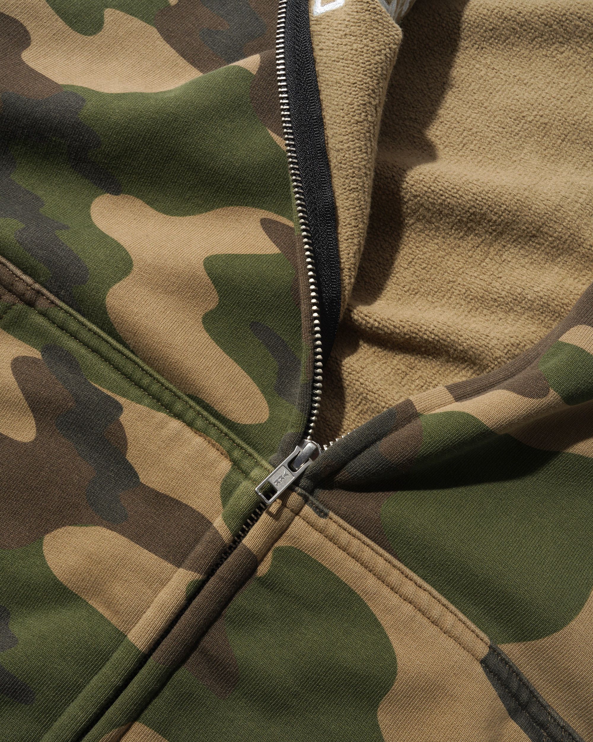 Protocol Zip-Thru Hood - Washed Camo