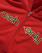 Protocol Zip-Thru Hood - Washed Red