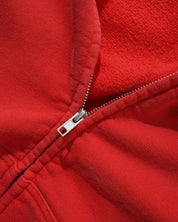 Protocol Zip-Thru Hood - Washed Red