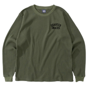 Printed Thermal Longsleeve Tee - Olive
