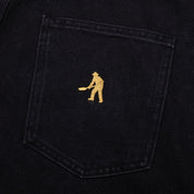 Workers Club Short en Denim - Délavé Noir