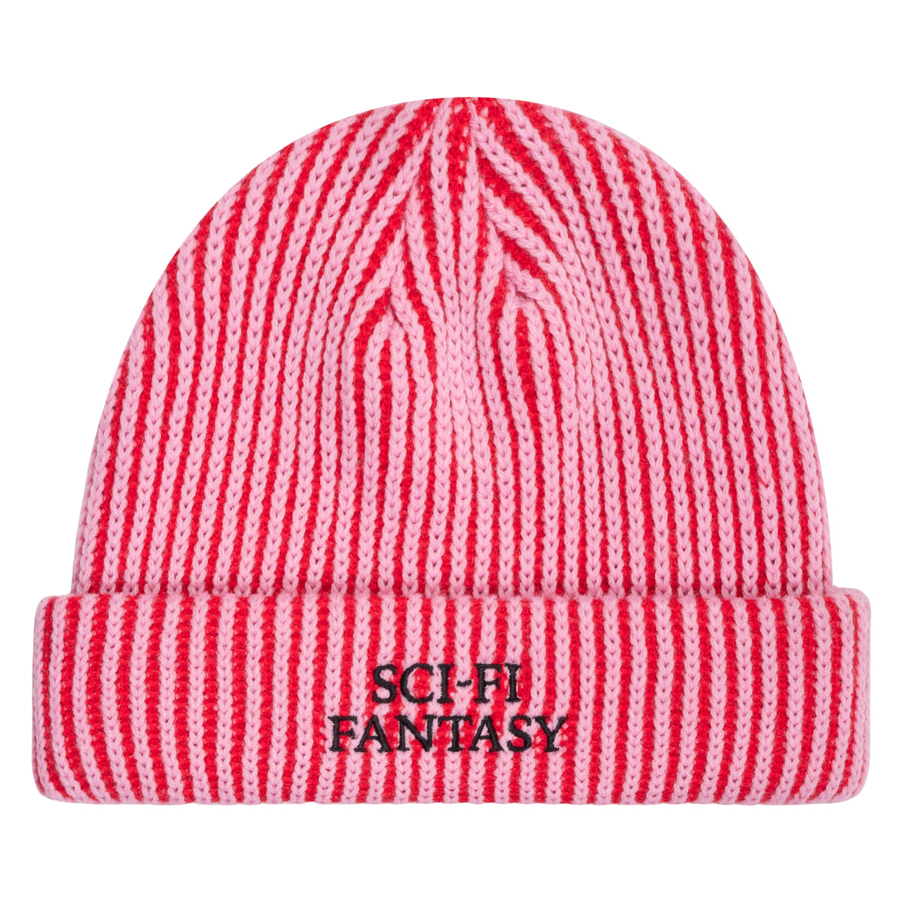 Sci-Fi Fantasy Logo Bonnet - Rose/Rouge Foncé