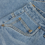 Classic Denim Shorts - Sandblasted Indigo