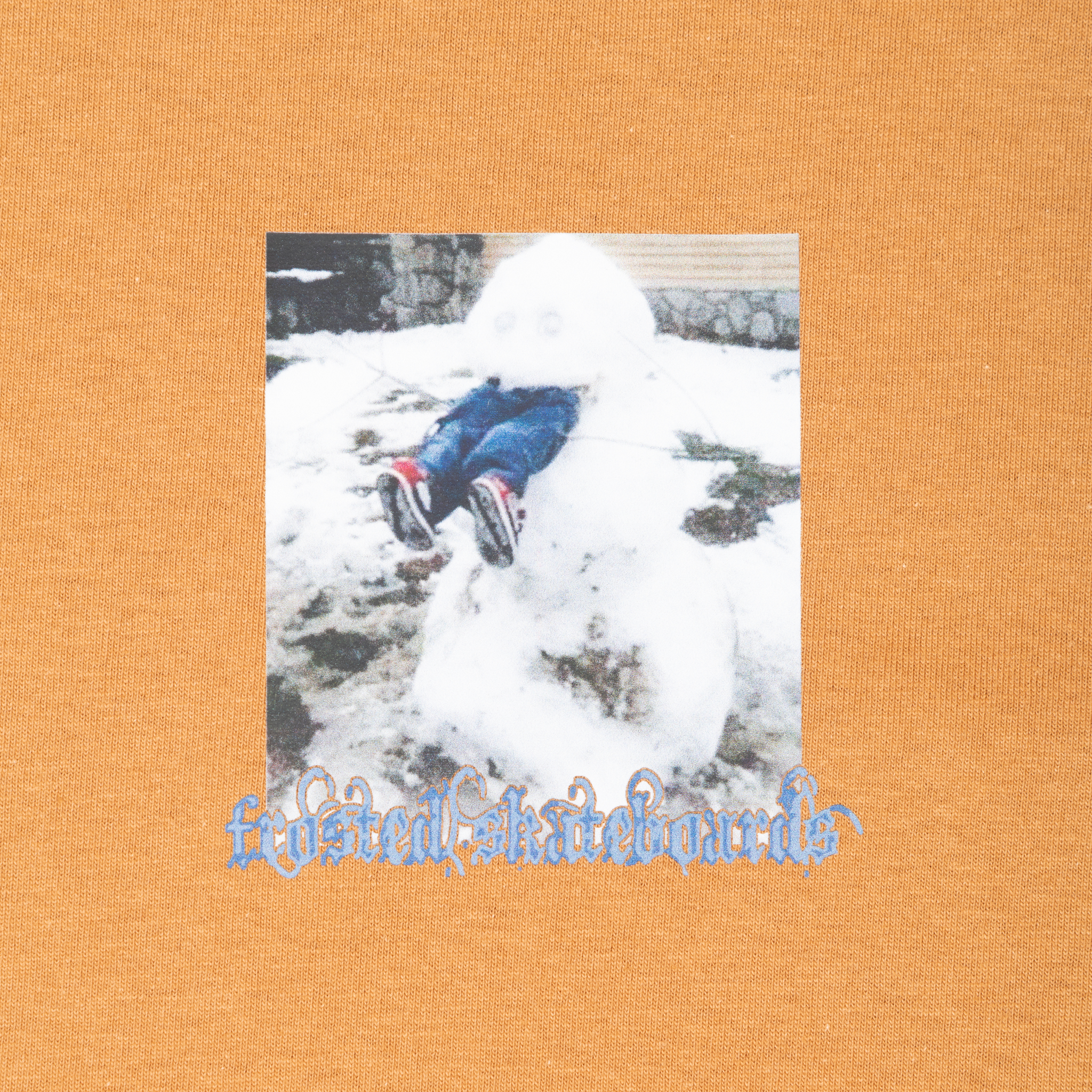 Snowman Graphic T-Shirt - Brun