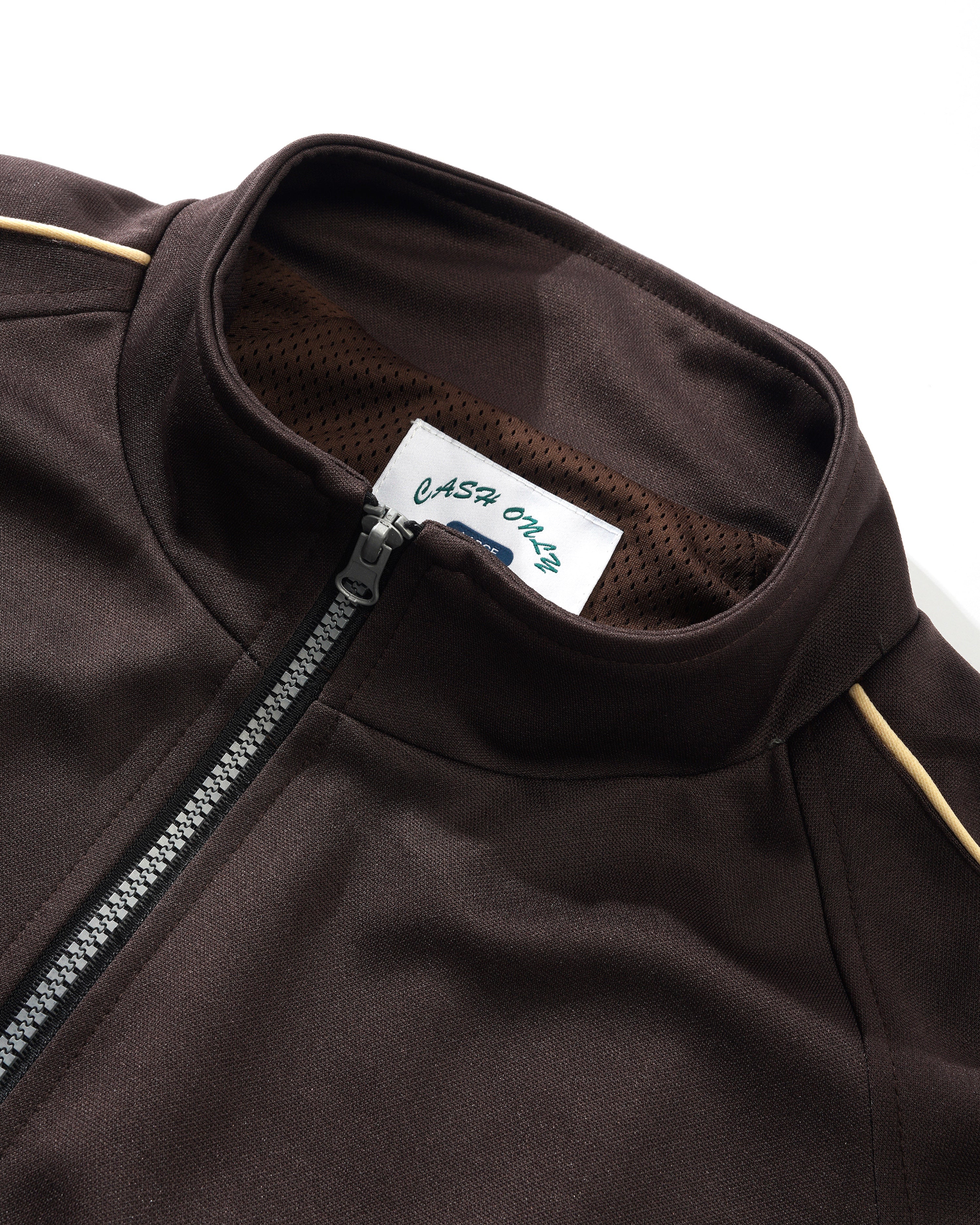 Satriale Track Jacket - Brown
