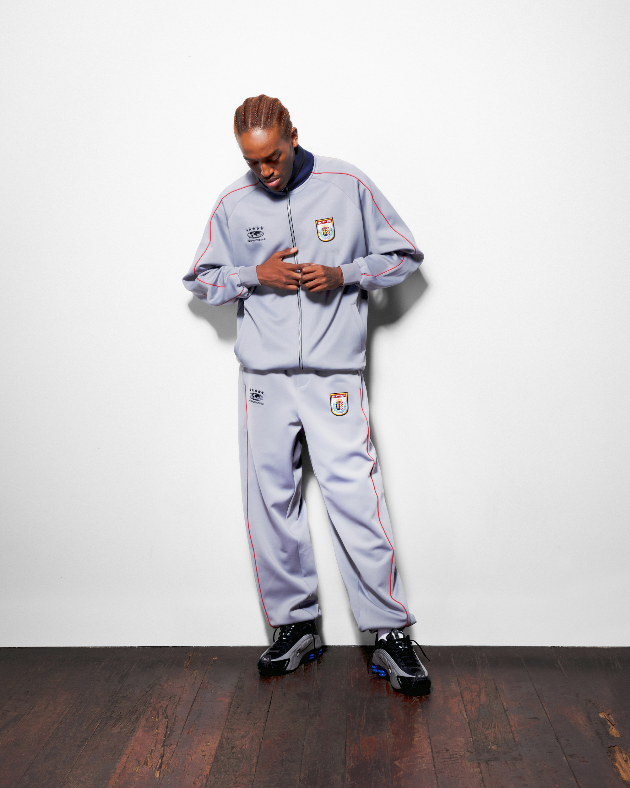 Internationale Track Pants - Grey