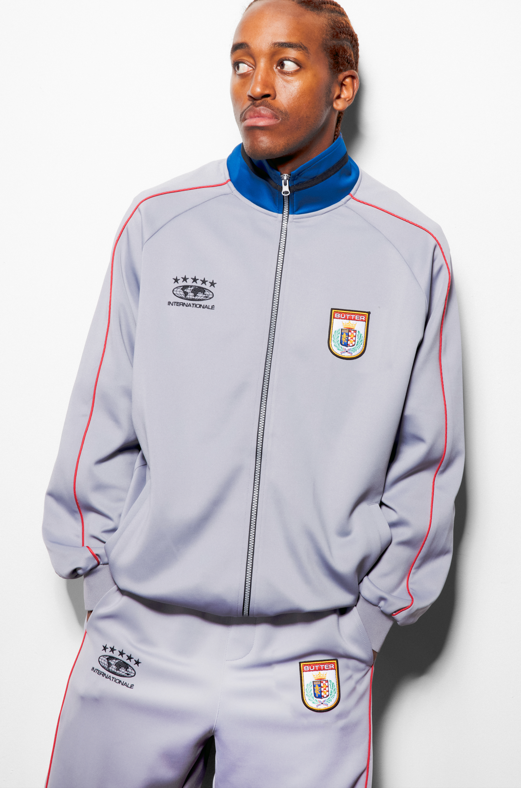 Internationale Veste de Survêtement - Gris