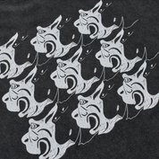 T-Shirt 2 Guys - Argent Noir