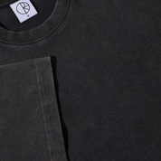 T-Shirt Contrast Stroke Logo - Argent Noir/Noir
