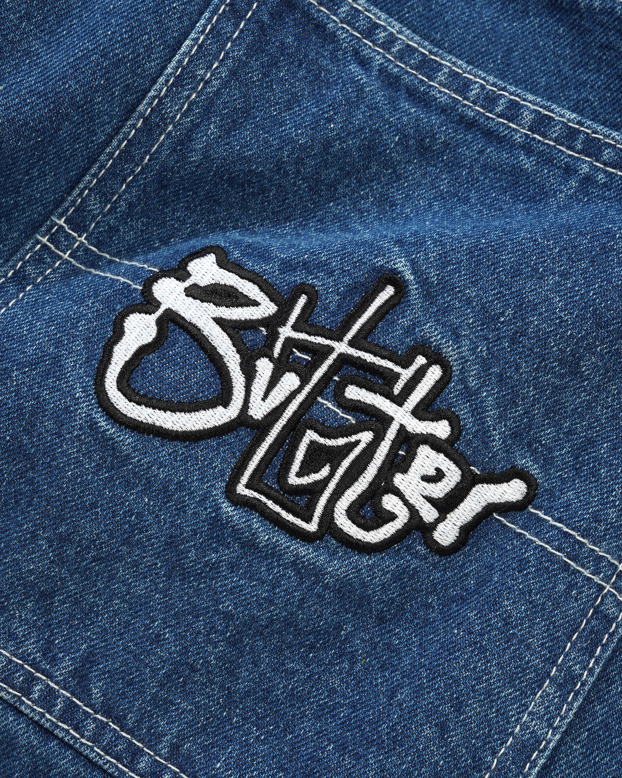 Scribble Jeans en Denim - Bleu Moyen