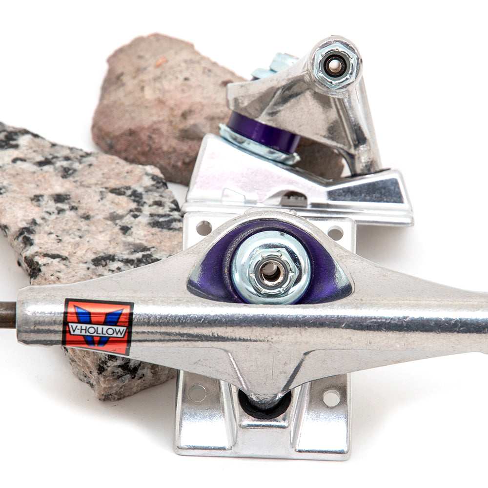 V-Hollow Hi Trucks - Silver
