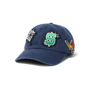 Service 6 Panel Cap - Navy