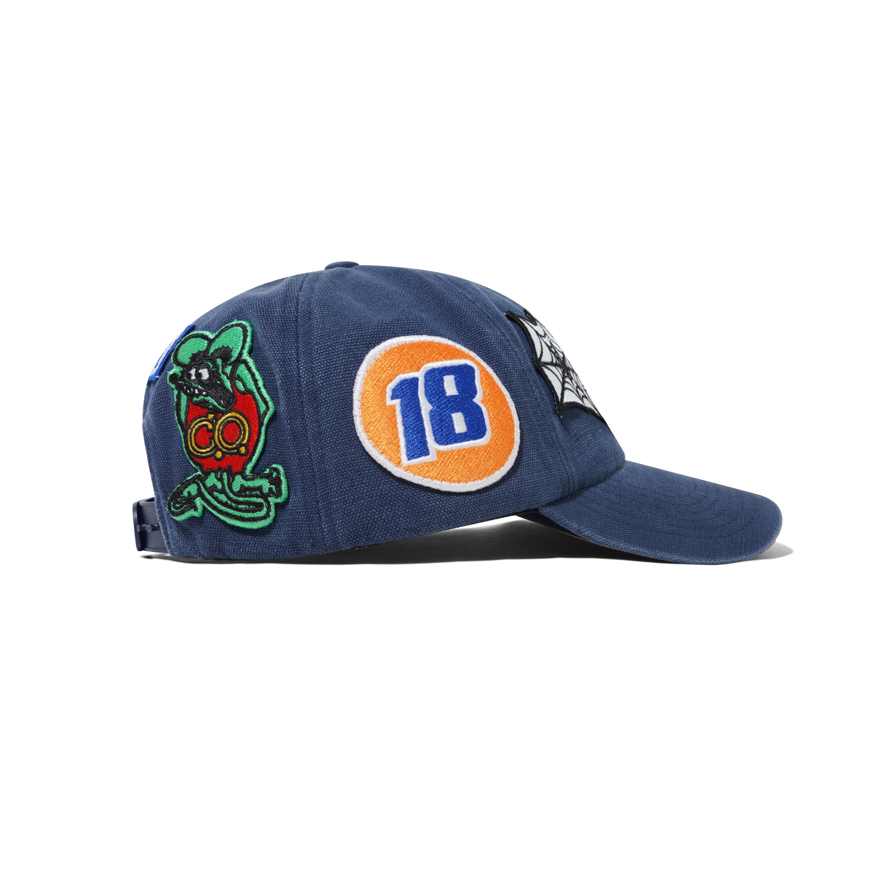 Service 6 Panel Cap - Navy